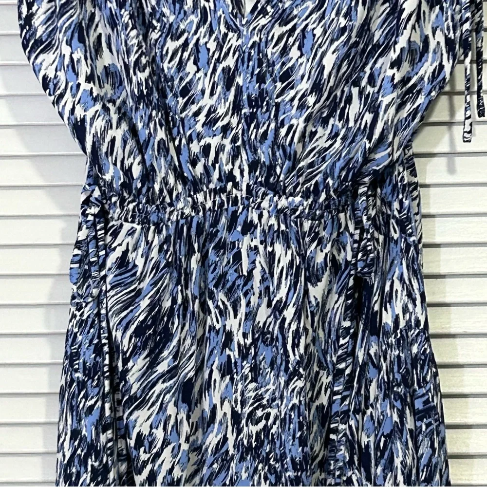 NWT Maggy London Ladies Size 14 Sleeveless Tiered Maxi Dress